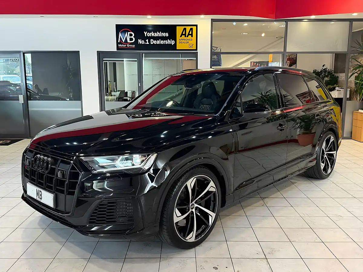 Used 2023 Audi SQ7 Black Edition Black - Interior and Exterior details 5
