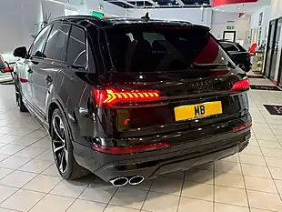 Used 2023 Audi SQ7 Black Edition Black - Interior and Exterior details 9