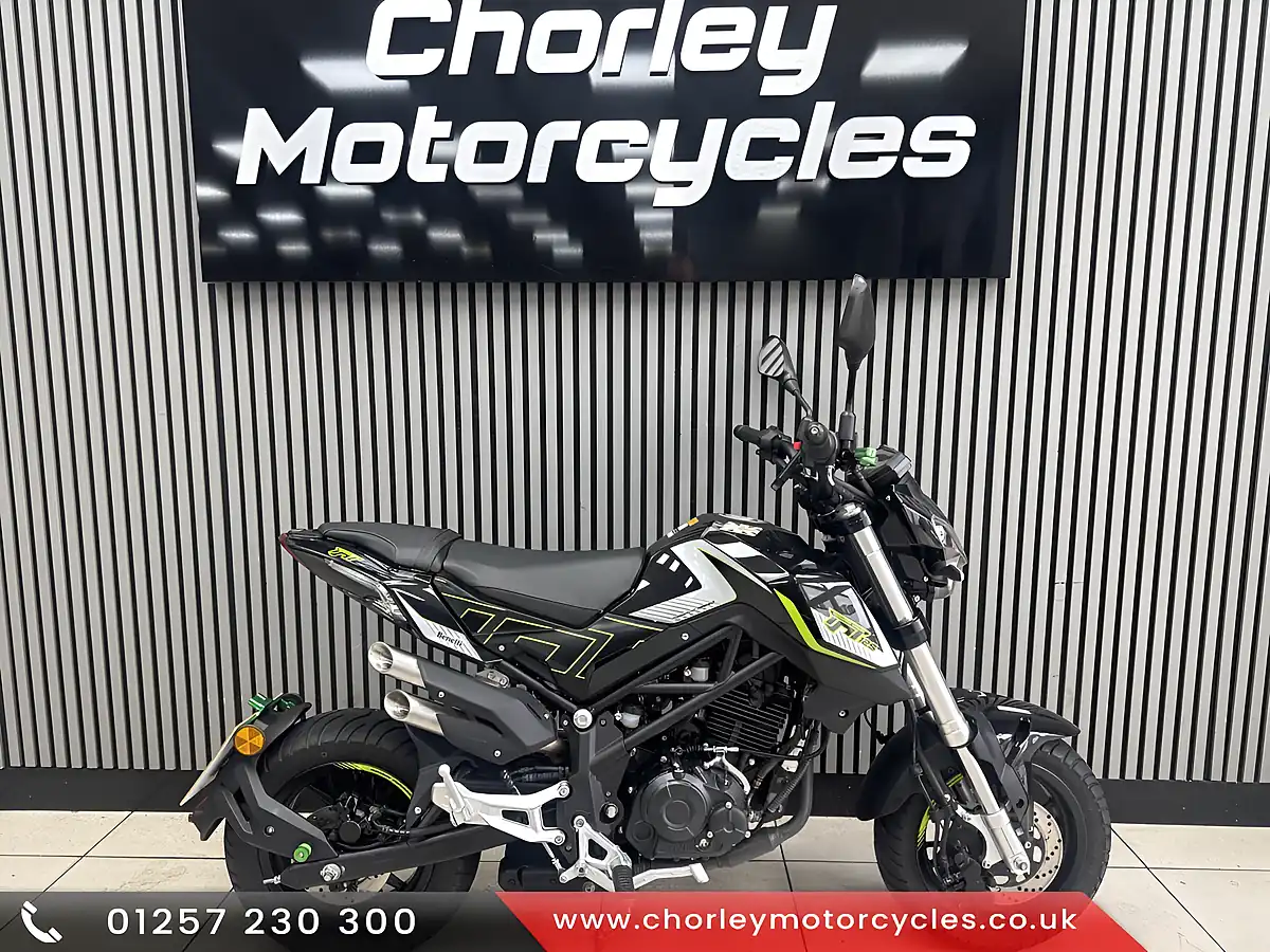 Used 2023 Benelli Tornado Naked T 125 Black - Front View