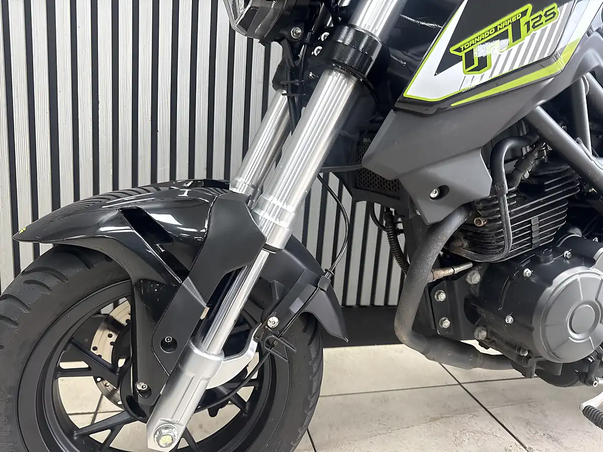 Used 2023 Benelli Tornado Naked T 125 Black - Interior and Exterior details 13