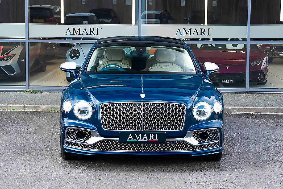 Used 2023 Bentley Flying Spur Mulliner Windsor Blue - Interior and Exterior details 5