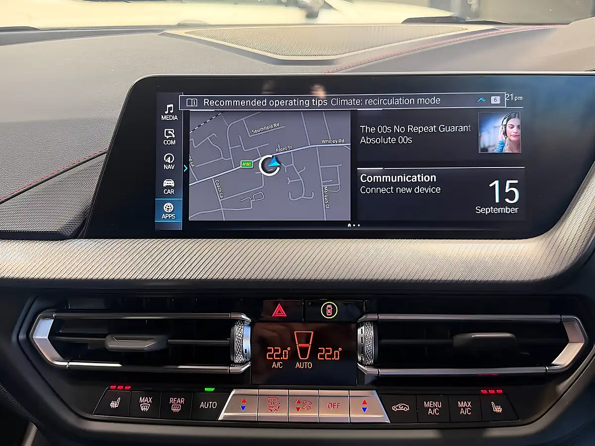 Used 2023 BMW 1 Series 128ti Black Sapphire Metallic - Interior and Exterior details 16