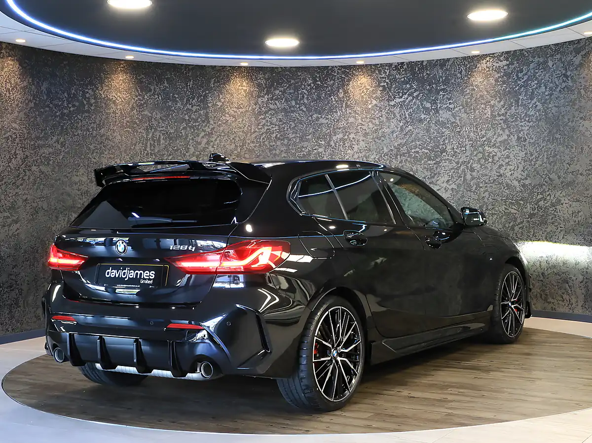 Used 2023 BMW 1 Series 128ti Black Sapphire Metallic - Interior and Exterior details 9
