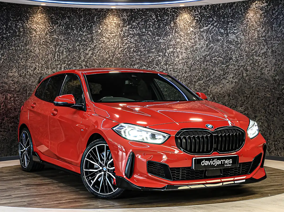 Used 2023 BMW 1 Series 128ti Melbourne Red - Front View