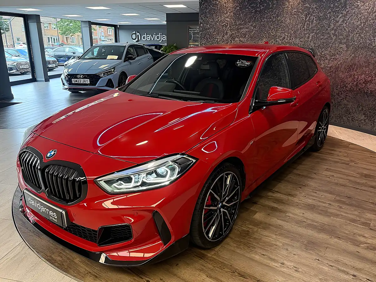 Used 2023 BMW 1 Series 128ti Melbourne Red - Interior and Exterior details 12