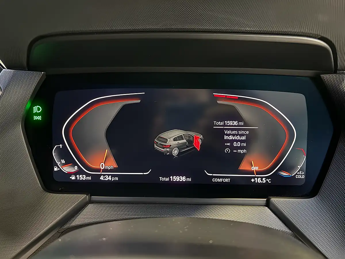 Used 2023 BMW 1 Series 128ti Melbourne Red - Interior and Exterior details 15
