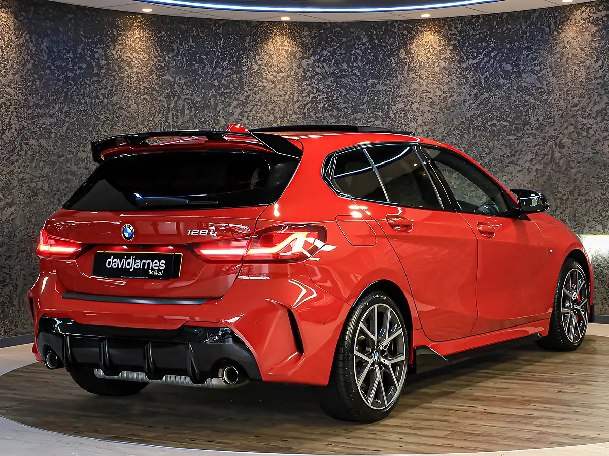 Used 2023 BMW 1 Series 128ti Melbourne Red - Interior and Exterior details 9