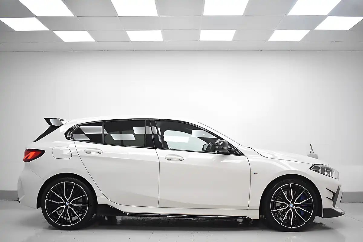 Used 2023 BMW 1 Series M Pro Pack+tech Pack+heads Up Alpine White - Interior and Exterior details 16