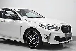Used 2023 BMW 1 Series M Pro Pack+tech Pack+heads Up Alpine White - Interior and Exterior details 4