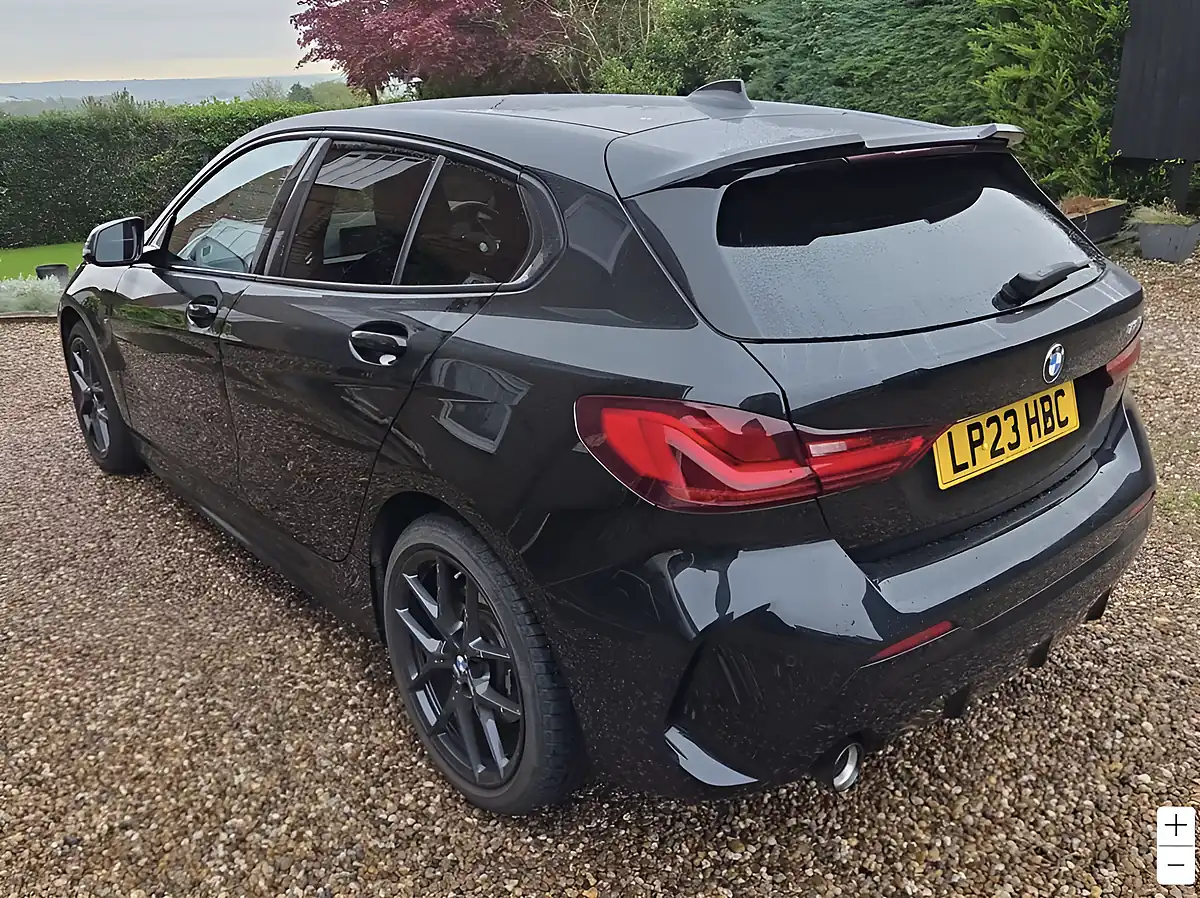 Used 2023 BMW 1 Series M Sport Black - Interior and Exterior details 7