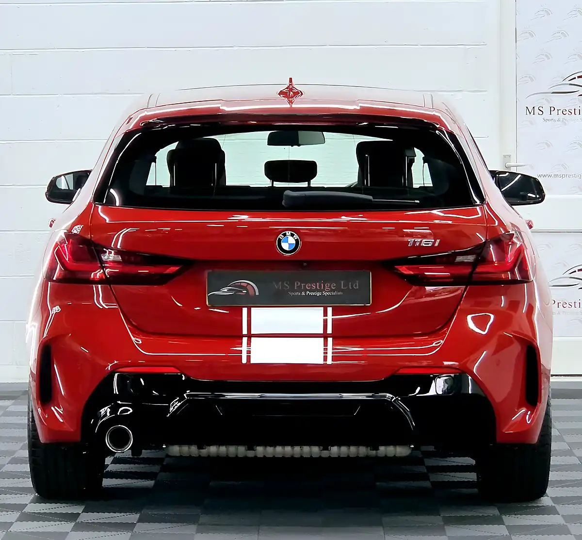 Used 2023 BMW 1 Series M Sport (lcp) Melbourne Red - Interior and Exterior details 12