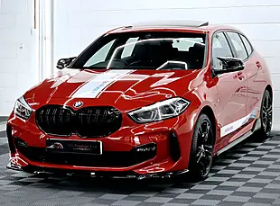 Used 2023 BMW 1 Series M Sport (lcp) Melbourne Red - Interior and Exterior details 3