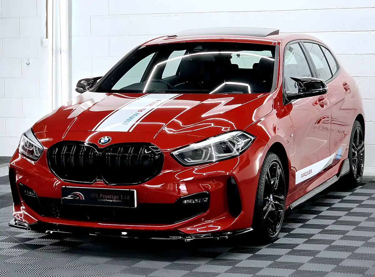 Used 2023 BMW 1 Series M Sport (lcp) Melbourne Red - Interior and Exterior details 3