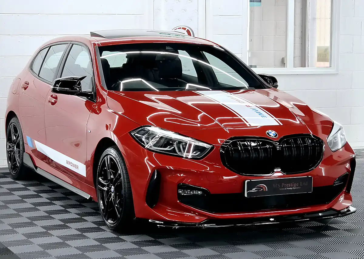Used 2023 BMW 1 Series M Sport (lcp) Melbourne Red - Interior and Exterior details 4