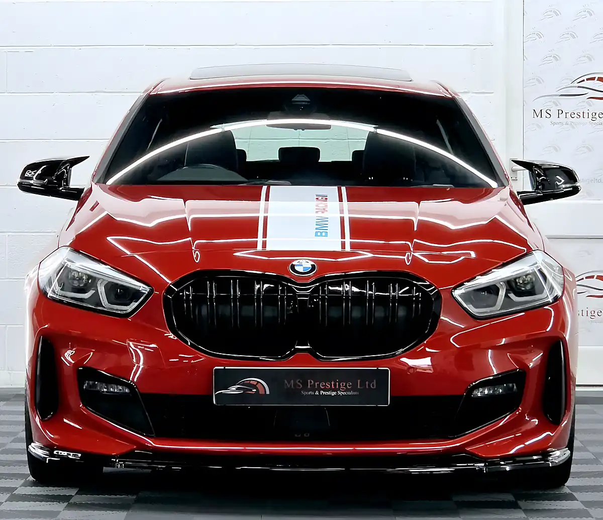 Used 2023 BMW 1 Series M Sport (lcp) Melbourne Red - Interior and Exterior details 8