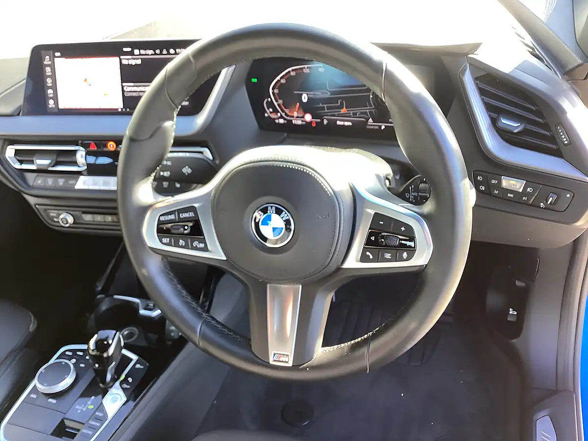 Used 2023 BMW 1 Series M Sport Misano Blue - Interior and Exterior details 10