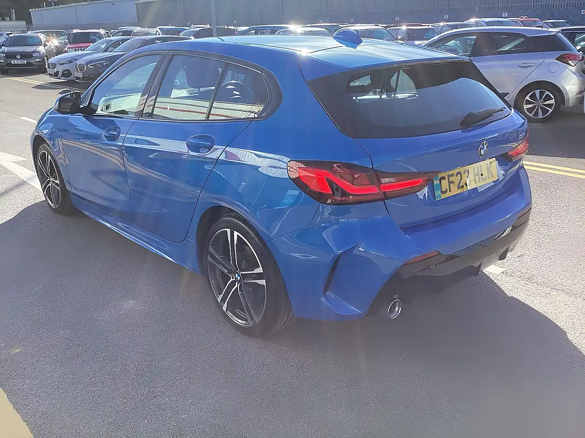 Used 2023 BMW 1 Series M Sport Misano Blue - Interior and Exterior details 2