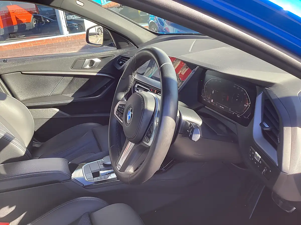Used 2023 BMW 1 Series M Sport Misano Blue - Interior and Exterior details 6