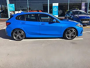 Used 2023 BMW 1 Series M Sport Misano Blue - Interior and Exterior details 8
