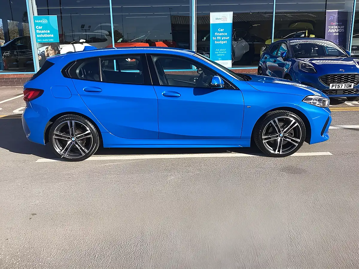 Used 2023 BMW 1 Series M Sport Misano Blue - Interior and Exterior details 8