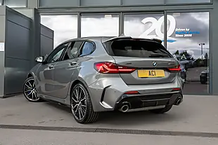 Used 2023 BMW 1 Series M135i Skyscraper Grey Metallic - Interior and Exterior details 10