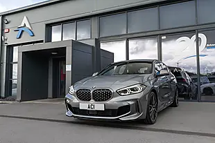 Used 2023 BMW 1 Series M135i Skyscraper Grey Metallic - Interior and Exterior details 13