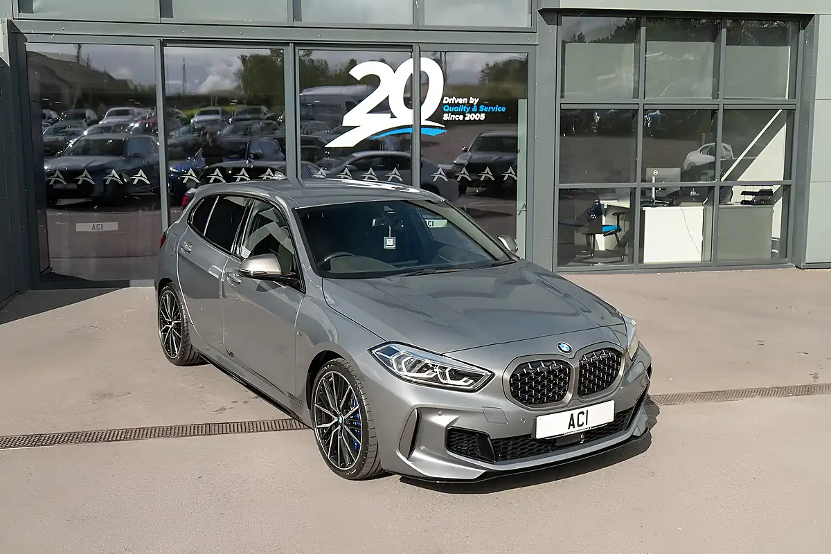Used 2023 BMW 1 Series M135i Skyscraper Grey Metallic - Interior and Exterior details 19