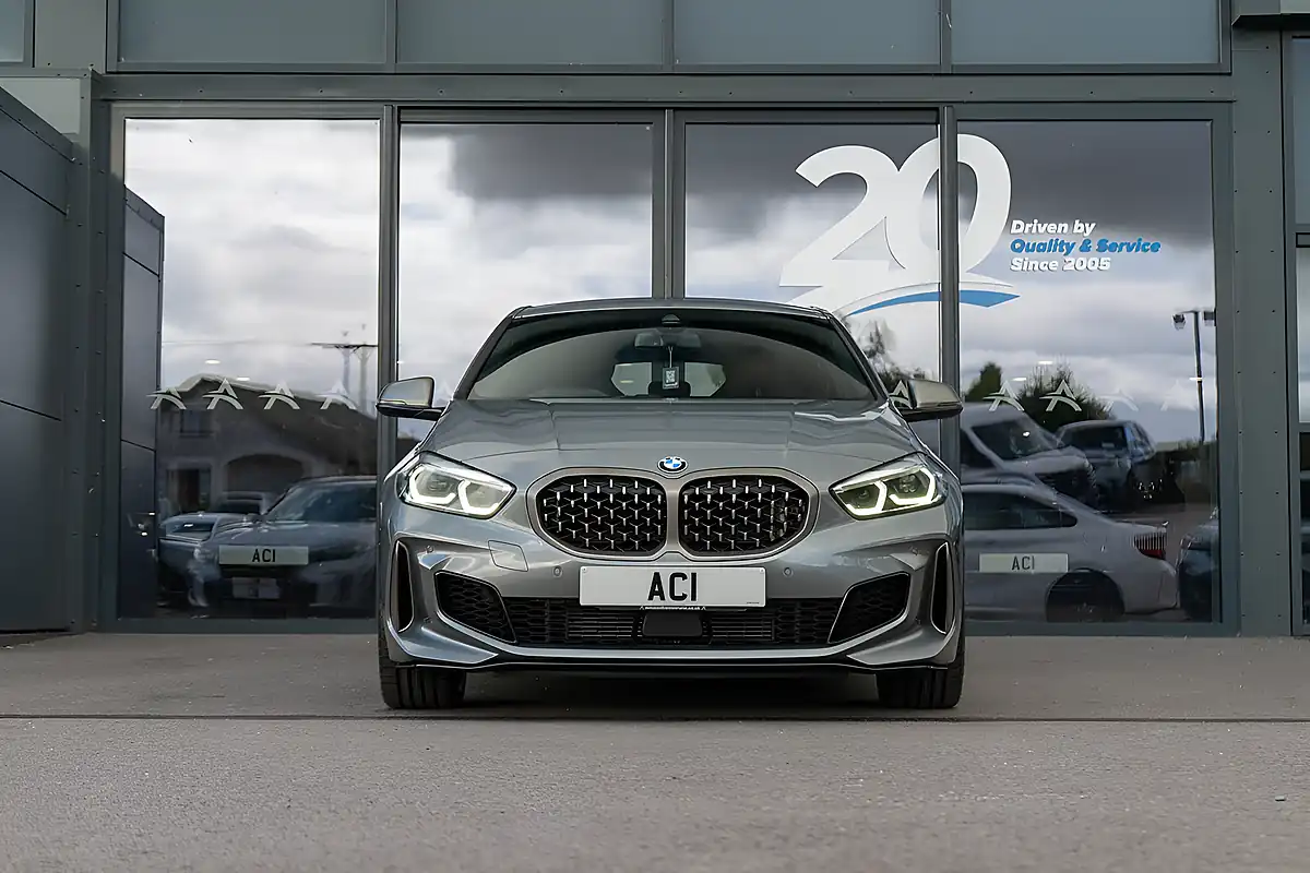 Used 2023 BMW 1 Series M135i Skyscraper Grey Metallic - Interior and Exterior details 7
