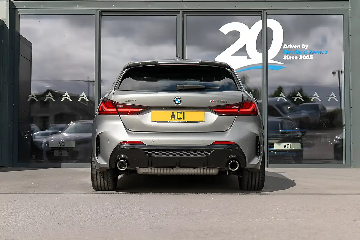 Used 2023 BMW 1 Series M135i Skyscraper Grey Metallic - Interior and Exterior details 8