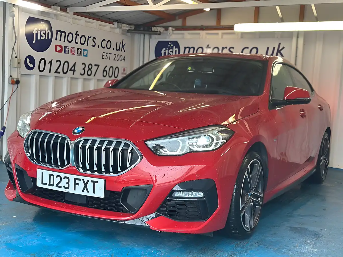 Used 2023 BMW 2 Series Gran Coupe M Sport Red - Front View