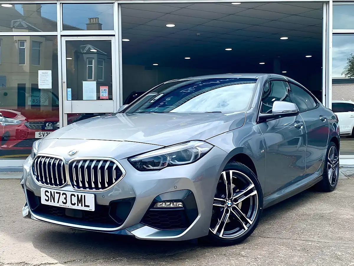Used 2023 BMW 2 Series Gran Coupe M Sport Skyscraper Grey - Front View