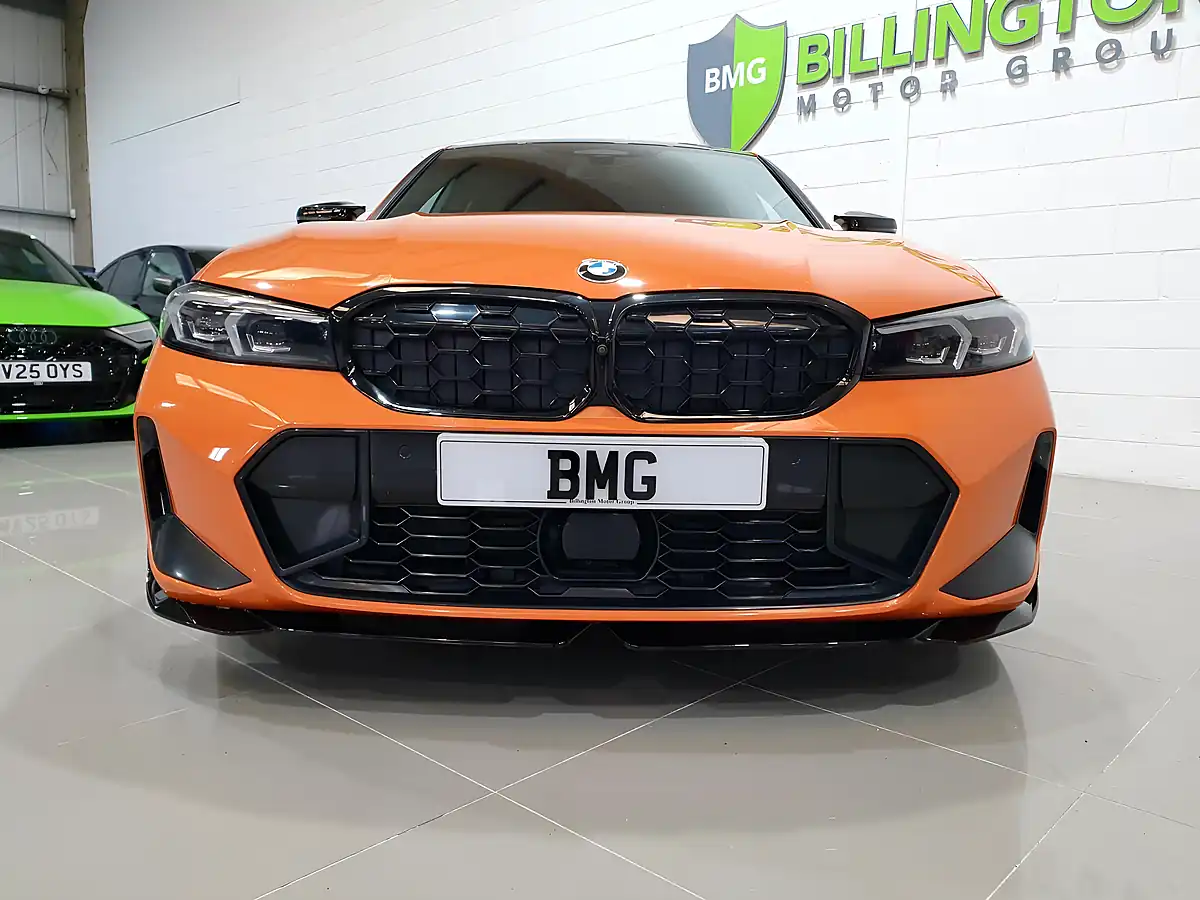 Used 2023 BMW 3 Series Individual Orange - Interior and Exterior details 10