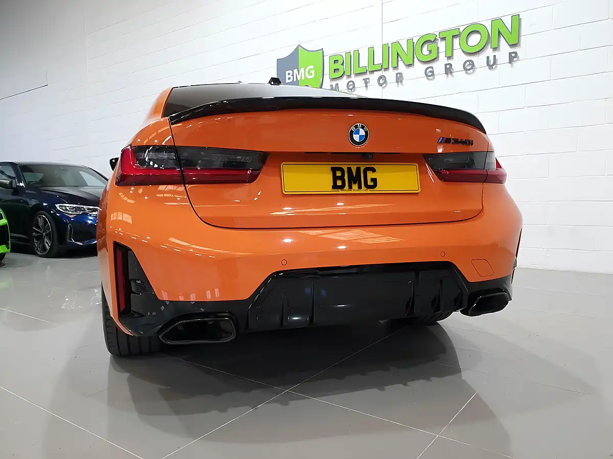 Used 2023 BMW 3 Series Individual Orange - Interior and Exterior details 12