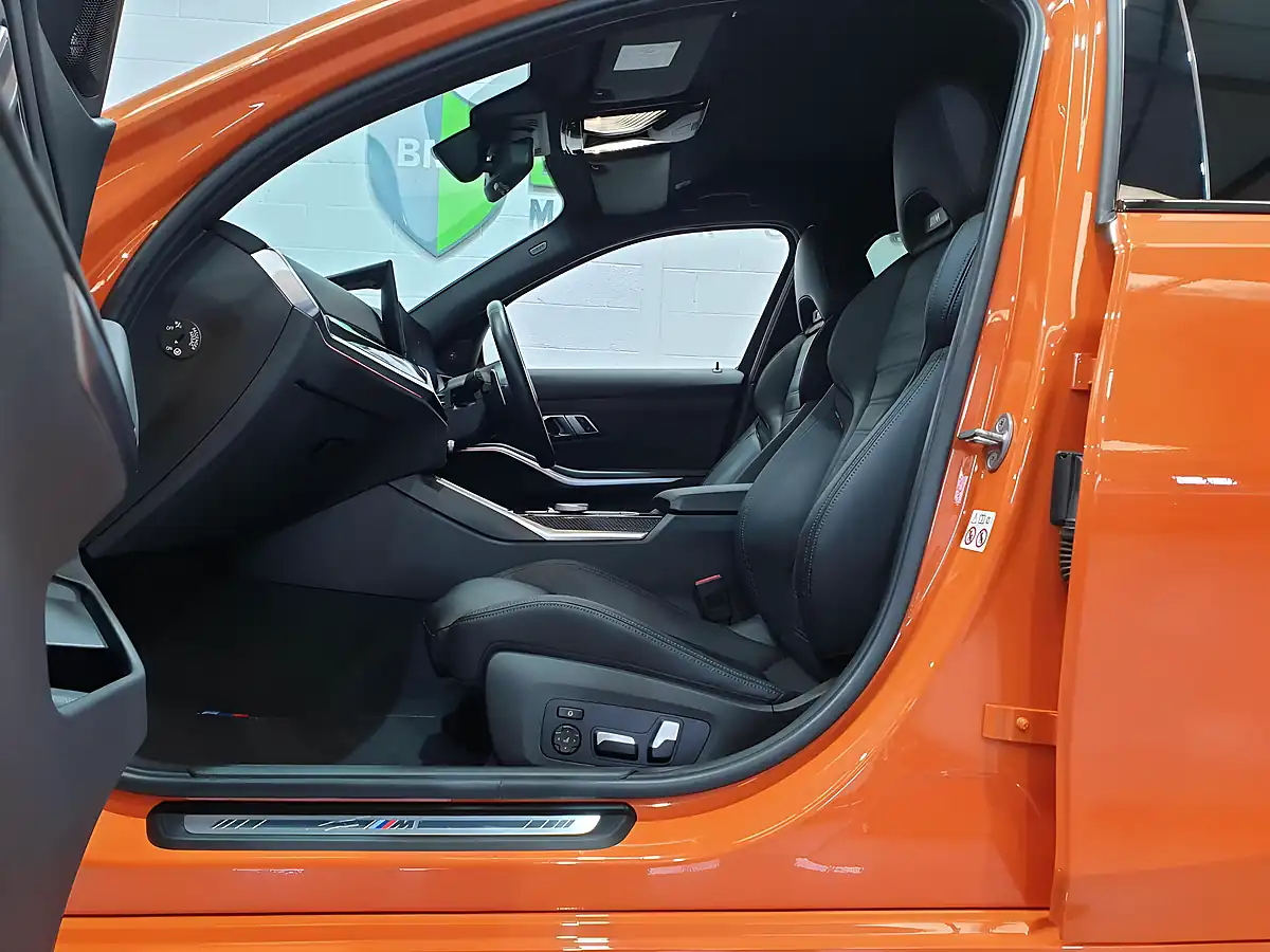 Used 2023 BMW 3 Series Individual Orange - Interior and Exterior details 16