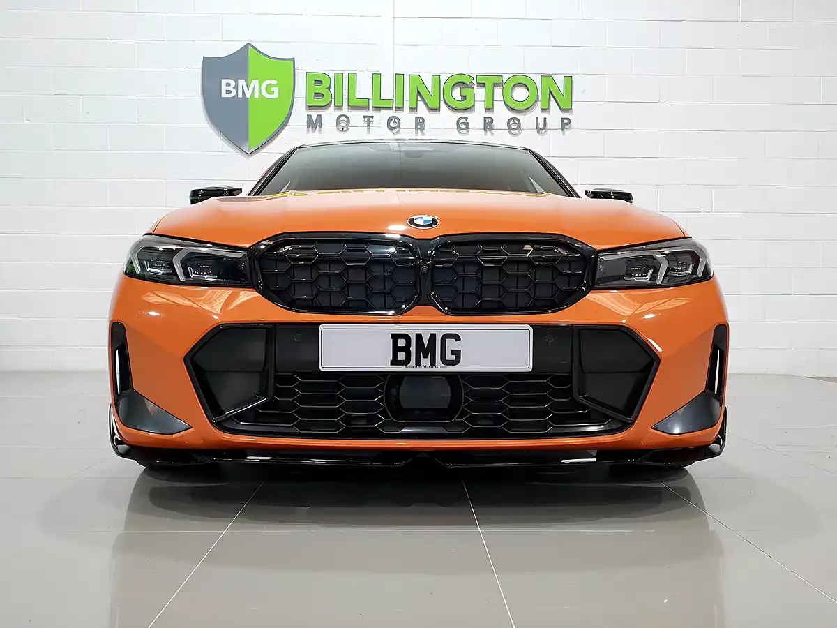 Used 2023 BMW 3 Series Individual Orange - Interior and Exterior details 2