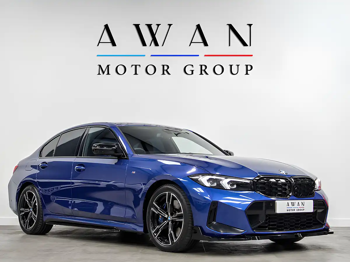 Used 2023 BMW 3 Series M Sport Blue - Front View