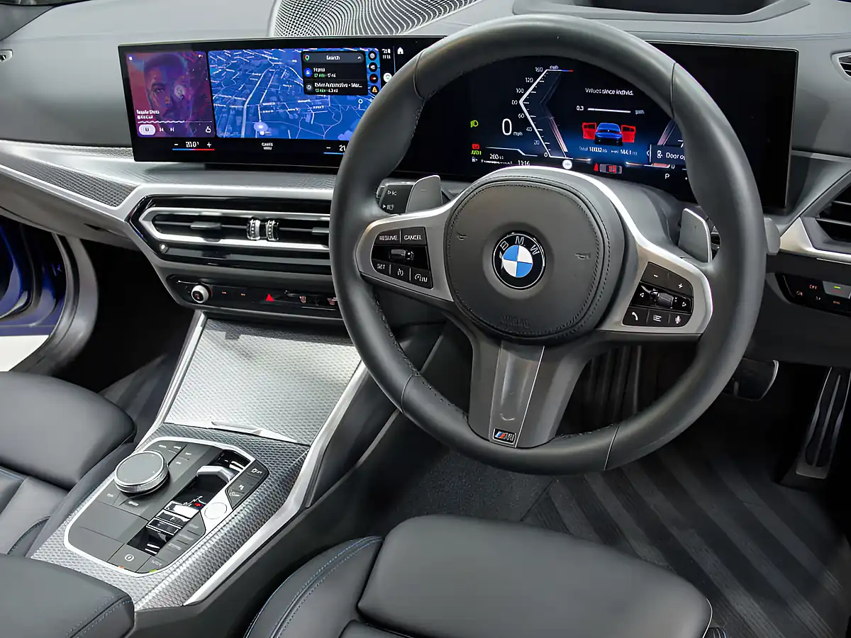 Used 2023 BMW 3 Series M Sport Blue - Interior and Exterior details 10