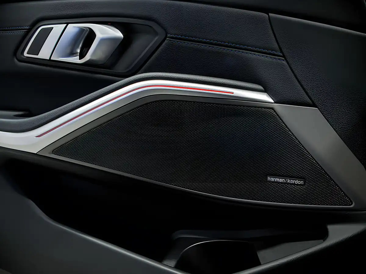 Used 2023 BMW 3 Series M Sport Blue - Interior and Exterior details 11