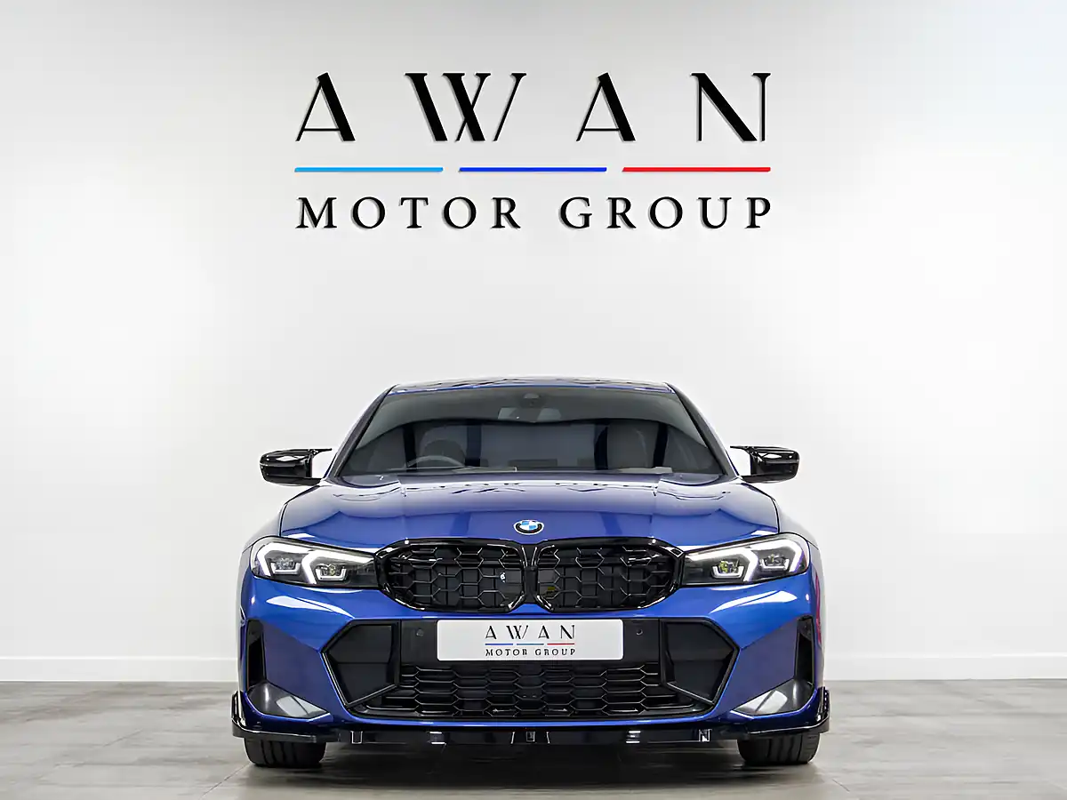 Used 2023 BMW 3 Series M Sport Blue - Interior and Exterior details 2