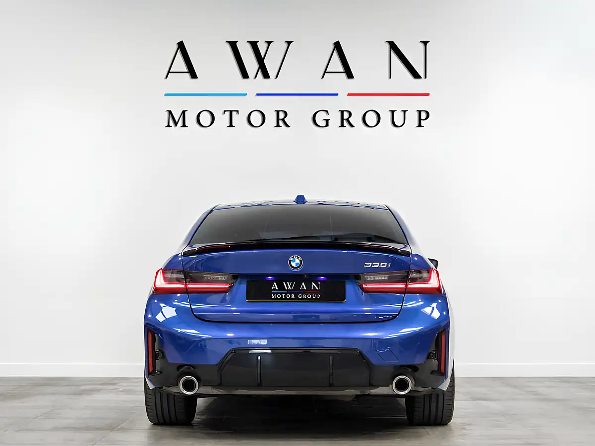 Used 2023 BMW 3 Series M Sport Blue - Interior and Exterior details 5