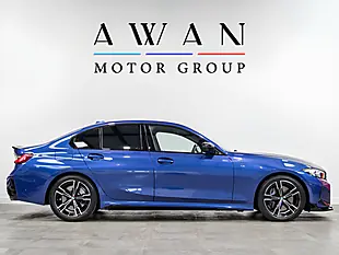 Used 2023 BMW 3 Series M Sport Blue - Interior and Exterior details 8