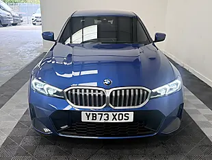 Used 2023 BMW 3 Series M Sport Blue - Interior and Exterior details 2
