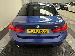 Used 2023 BMW 3 Series M Sport Blue - Interior and Exterior details 5