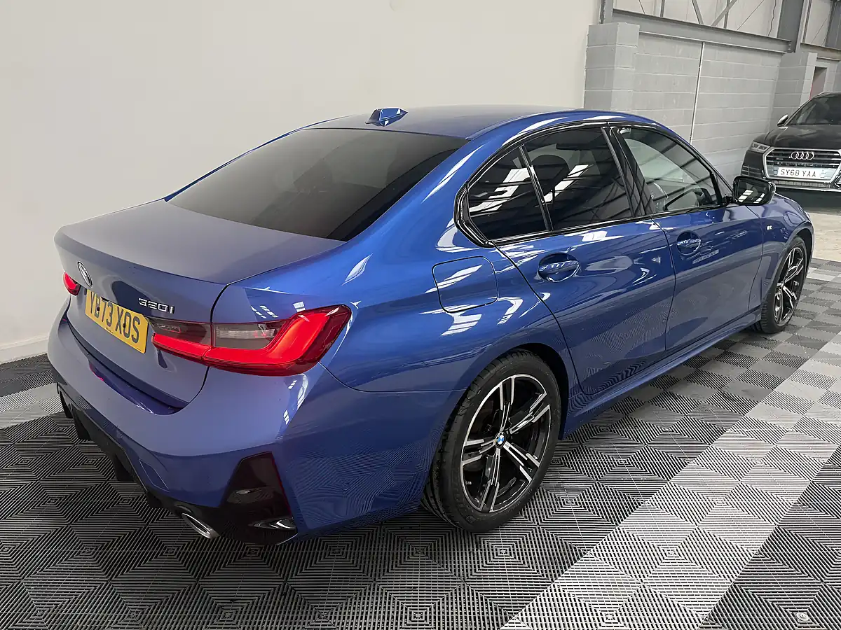 Used 2023 BMW 3 Series M Sport Blue - Interior and Exterior details 6