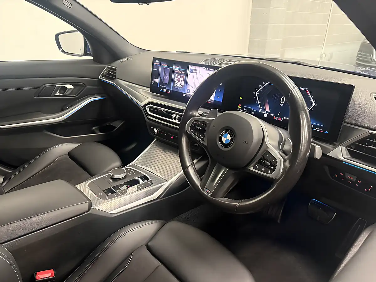 Used 2023 BMW 3 Series M Sport Blue - Interior and Exterior details 9