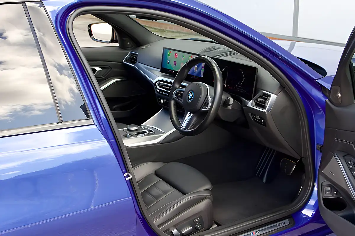 Used 2023 BMW 3 Series M Sport Portimao Blue - Interior and Exterior details 13