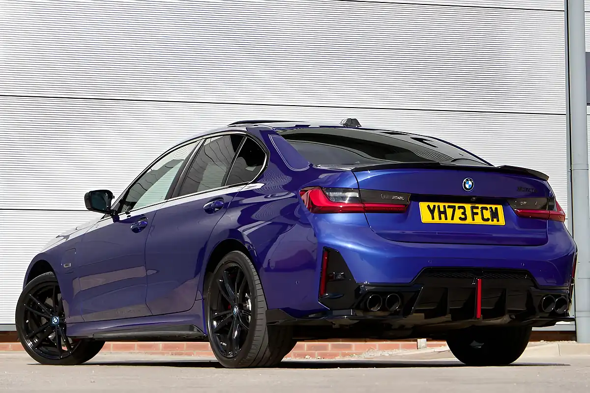 Used 2023 BMW 3 Series M Sport Portimao Blue - Interior and Exterior details 3