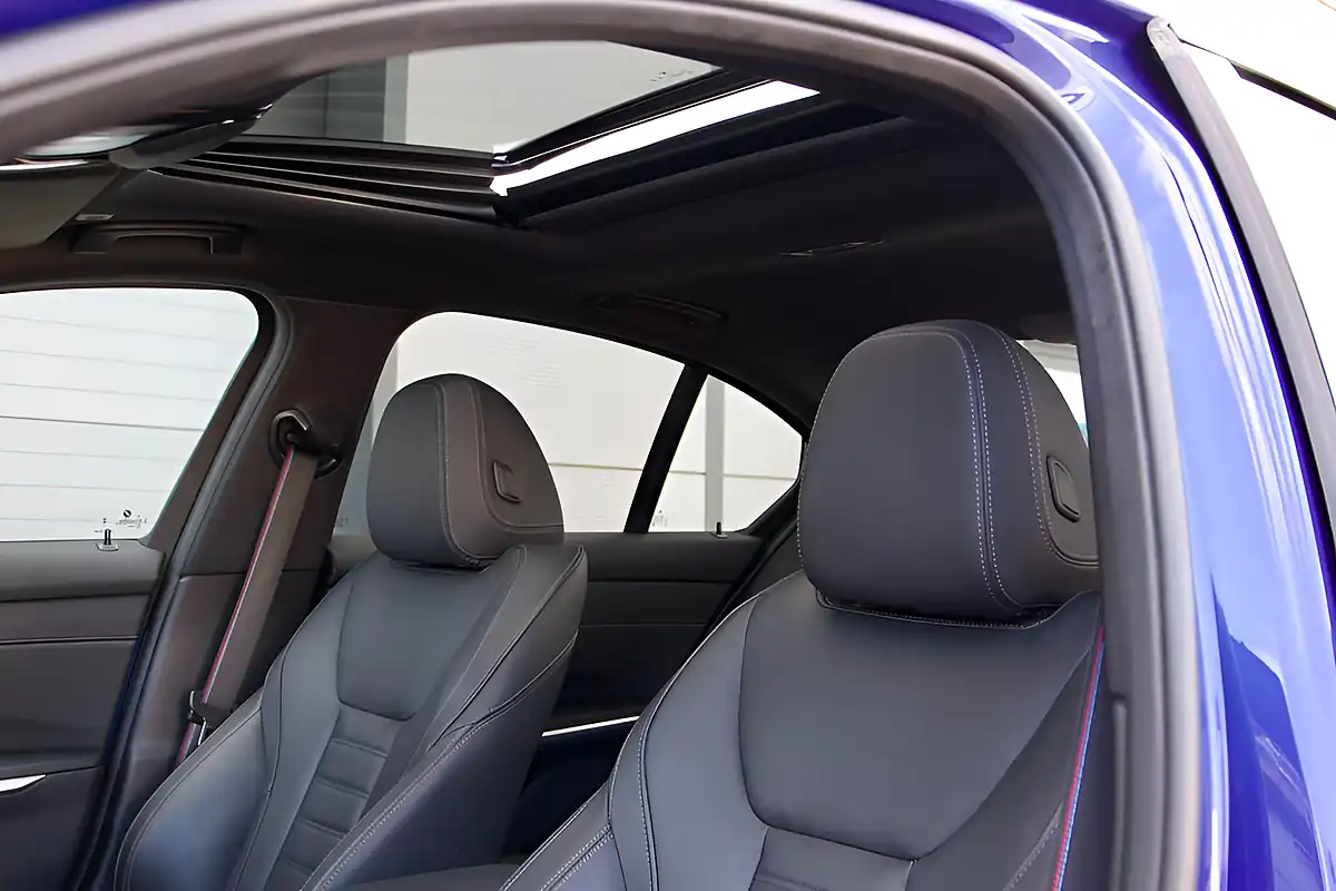 Used 2023 BMW 3 Series M Sport Portimao Blue - Interior and Exterior details 4