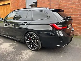 Used 2023 BMW 3 Series Touring Black - Interior and Exterior details 10