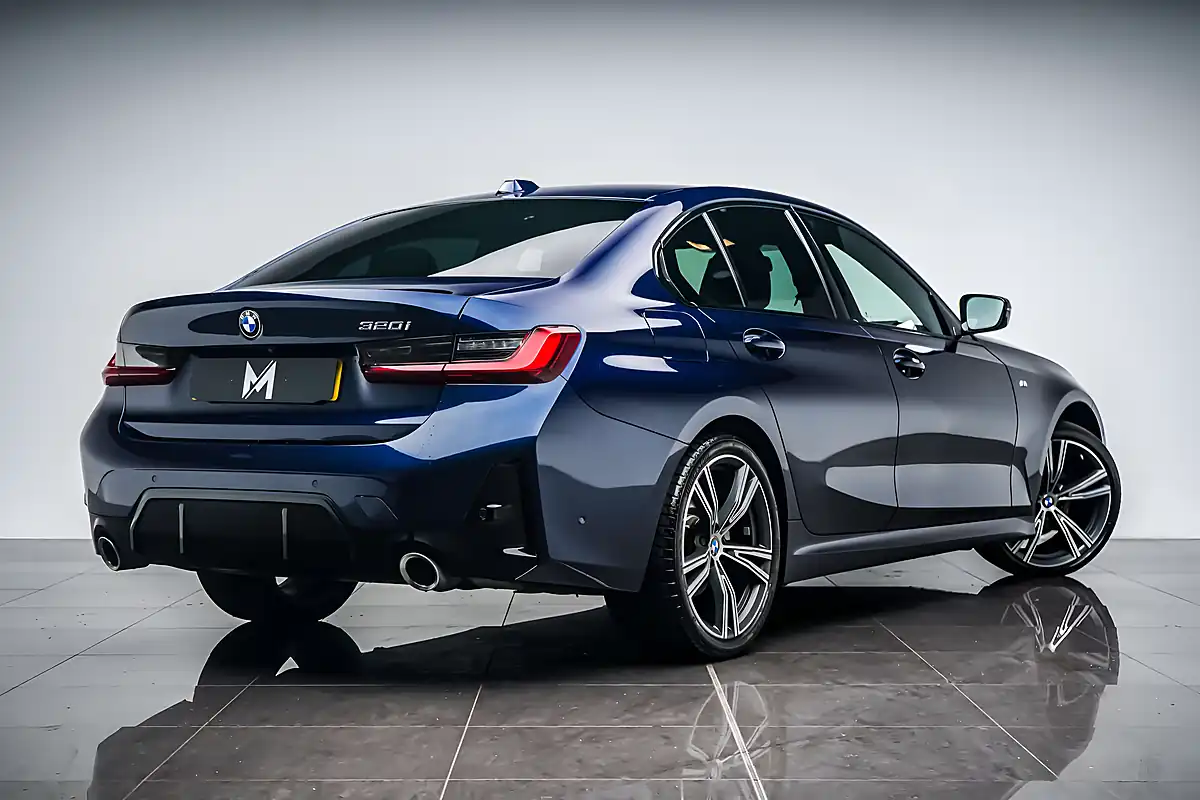 Used 2023 BMW 320i M Sport Tanzanite Blue - Interior and Exterior details 14